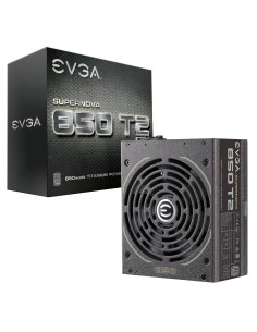 EVGA SuperNOVA 850 T2 unidad de fuente de alimentación 850 W 24-pin ATX ATX Negro