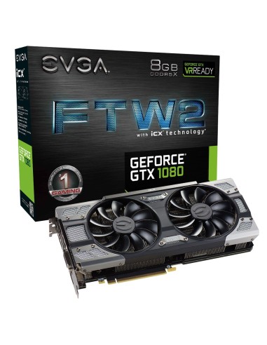 EVGA 08G-P4-6686-KR tarjeta gráfica NVIDIA GeForce GTX 1080 8 GB GDDR5X