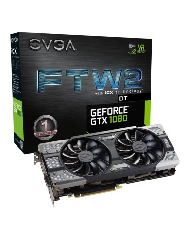 EVGA 08G-P4-6684-KR tarjeta gráfica NVIDIA GeForce GTX 1080 8 GB GDDR5X