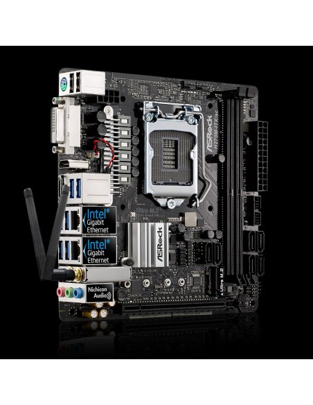 Asrock H270M-ITX ac Intel® H270 LGA 1151 (Zócalo H4) mini ITX