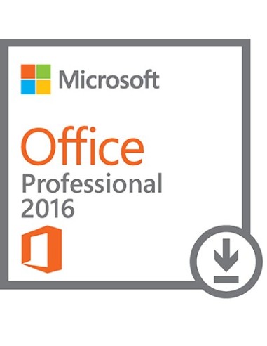 Microsoft Office Professional 2016 1 licencia(s) Plurilingüe