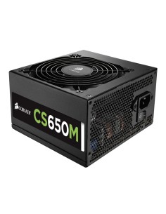 Corsair CS650M unidad de fuente de alimentación 650 W 20+4 pin ATX ATX Negro
