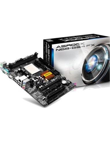 Asrock N68-GS4 FX NVIDIA nForce 630a Socket AM3+ micro ATX