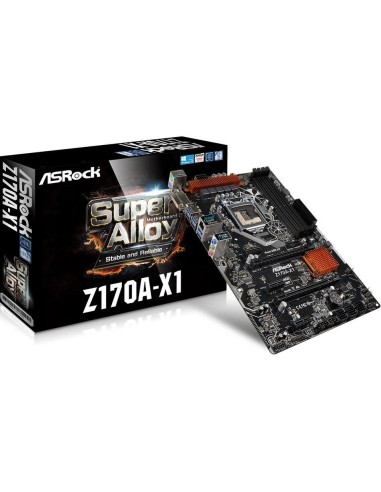 Asrock Z170A-X1 Intel® Z170 LGA 1151 (Zócalo H4) ATX