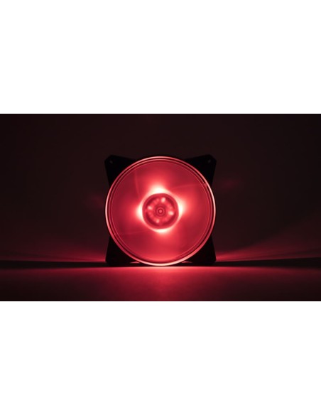Cooler Master MasterFan Pro 120 Air Pressure RGB Carcasa del ordenador Ventilador Negro, Transparente