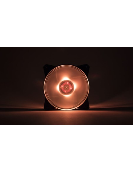 Cooler Master MasterFan Pro 120 Air Pressure RGB Carcasa del ordenador Ventilador Negro, Transparente