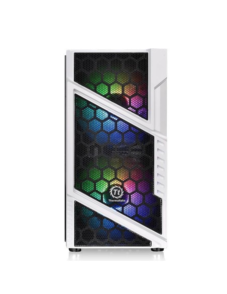 Thermaltake Commander C31 TG Snow ARGB Edition Midi Tower Negro, Blanco