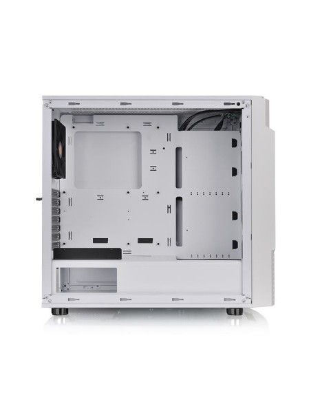 Thermaltake Commander C31 TG Snow ARGB Edition Midi Tower Negro, Blanco