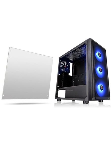 Thermaltake Versa J23 TG RGB Midi Tower Negro