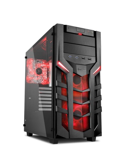 Sharkoon DG7000-G Midi Tower Negro