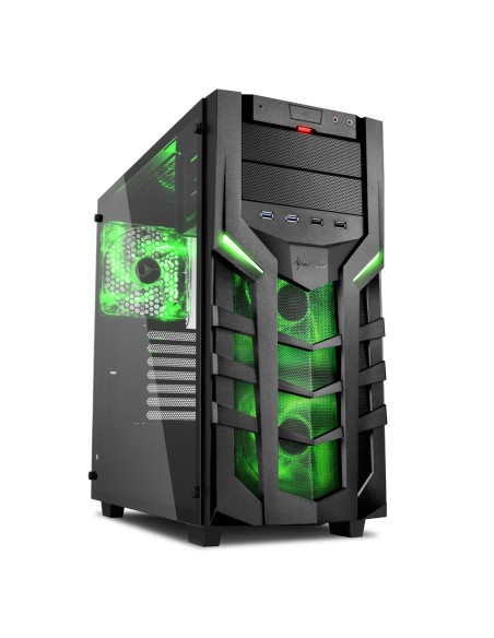 Sharkoon DG7000-G Midi Tower Negro