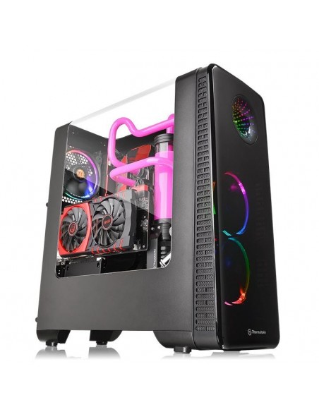 Thermaltake View 28 RGB Riing Edition Midi Tower Negro