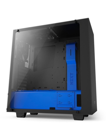 NZXT S340 Elite Midi Tower Negro, Azul