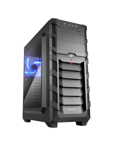 Sharkoon SKILLER SGC1 Window Midi Tower Negro