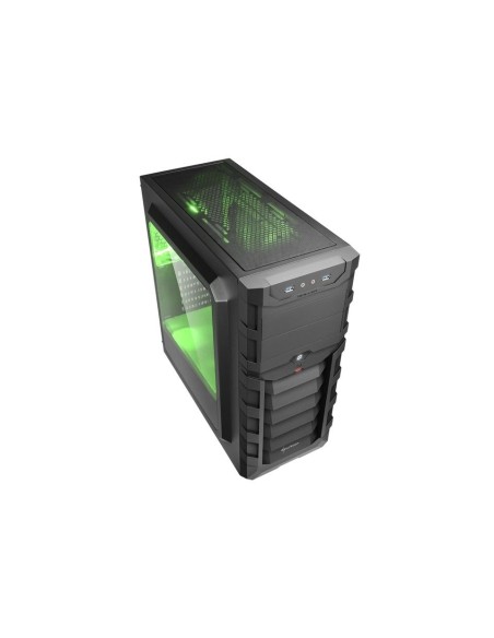 Sharkoon SKILLER SGC1 Window Midi Tower Negro, Verde