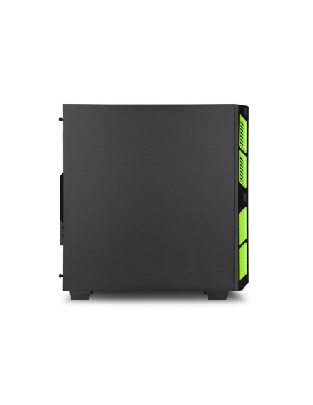 Sharkoon AI7000 Silent Midi Tower Negro, Verde