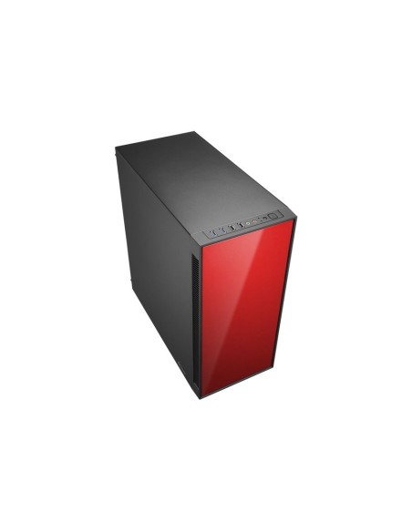Sharkoon AM5 Silent Midi Tower Negro, Rojo