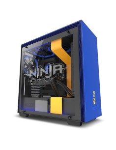 NZXT H700i Ninja Midi Tower Negro, Azul