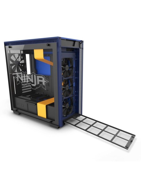 NZXT H700i Ninja Midi Tower Negro, Azul
