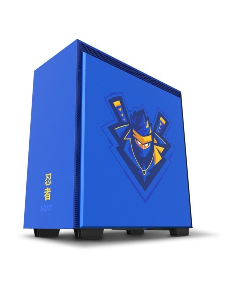NZXT H700i Ninja Midi Tower Negro, Azul