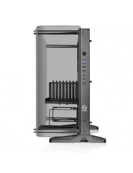 Thermaltake Core P3 TG Curved Midi Tower Negro, Transparente
