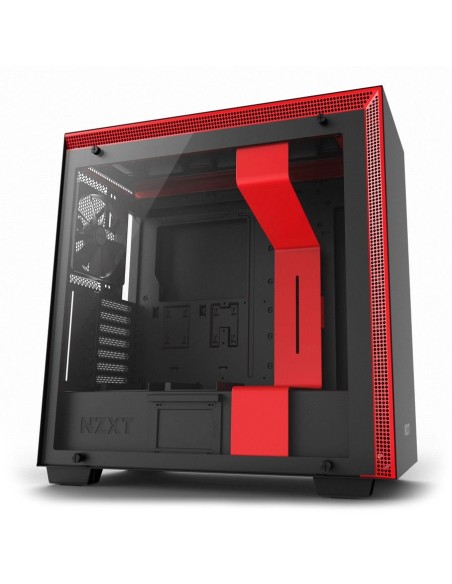 NZXT H700 Midi Tower Negro, Rojo