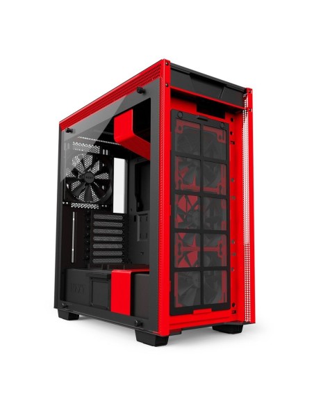 NZXT H700 Midi Tower Negro, Rojo