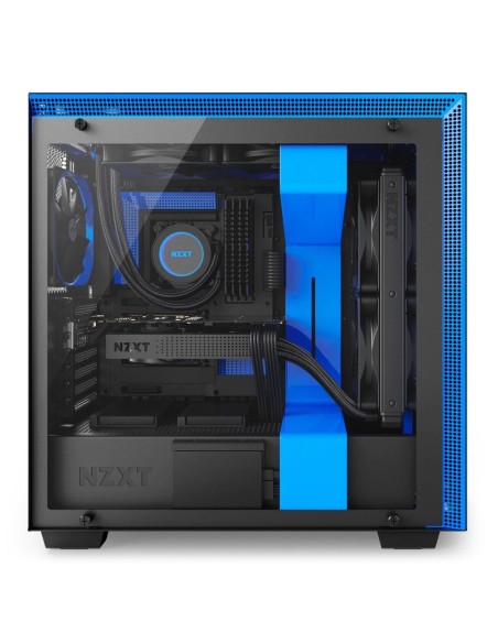 NZXT H700 Midi Tower Negro, Azul