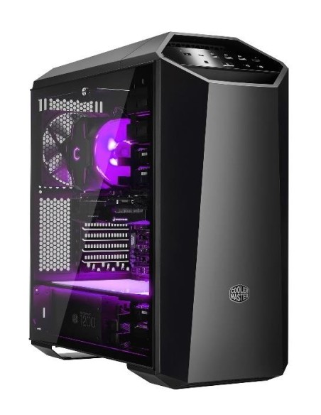 Cooler Master MasterCase MC500M Midi Tower Negro, Gris