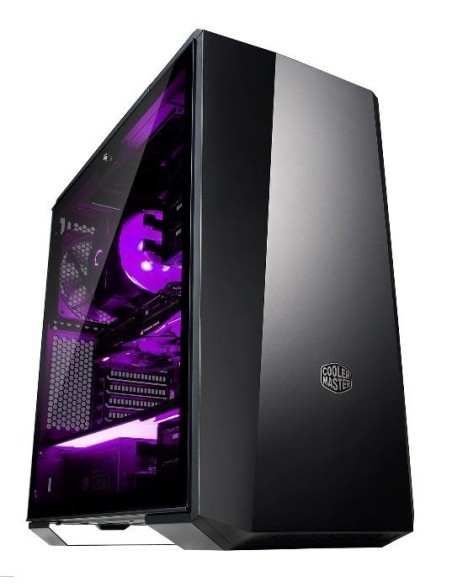 Cooler Master MasterCase MC500M Midi Tower Negro, Gris