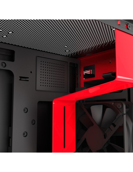 NZXT H400i Torre Negro, Rojo