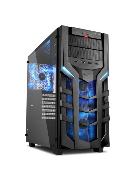Sharkoon DG7000-G Midi Tower Negro