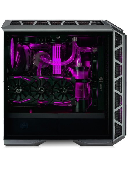 Cooler Master MasterCase H500P Midi Tower Negro, Metálico