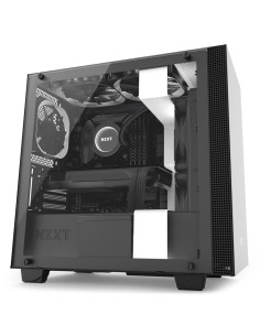 NZXT H400i Torre Negro, Blanco