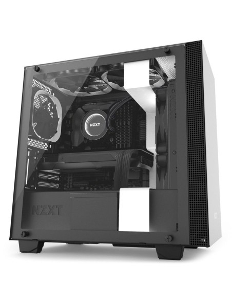 NZXT H400i Torre Negro, Blanco