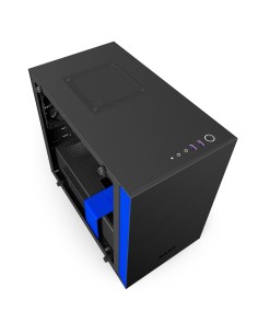 NZXT H200i Mini Tower Negro, Azul