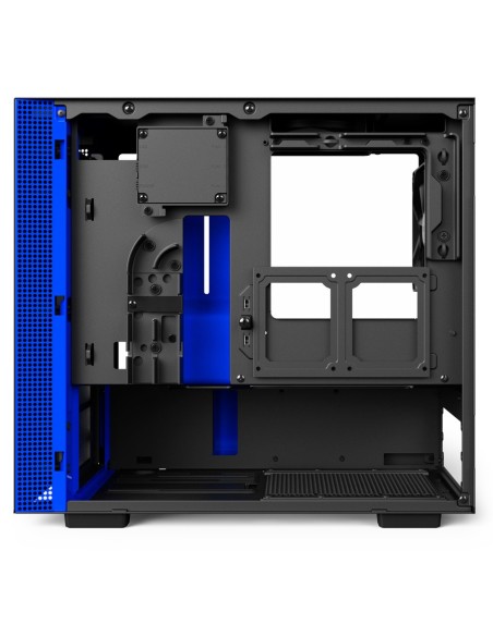NZXT H200i Mini Tower Negro, Azul