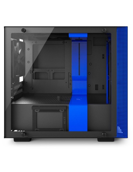 NZXT H200i Mini Tower Negro, Azul