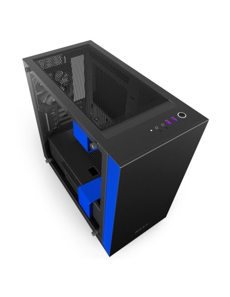 NZXT H400i Torre Negro, Azul