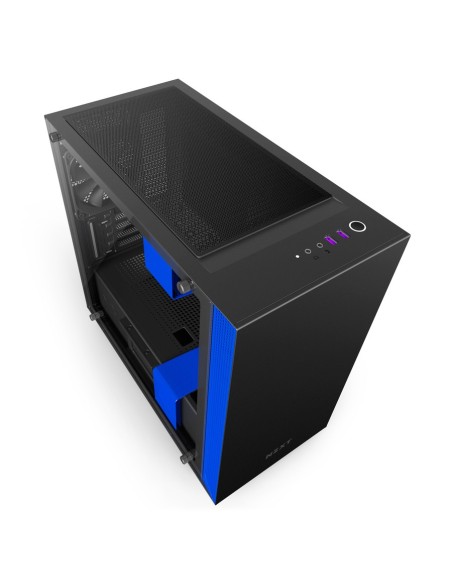 NZXT H400i Torre Negro, Azul