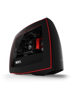 NZXT Manta Mini Tower Negro, Rojo