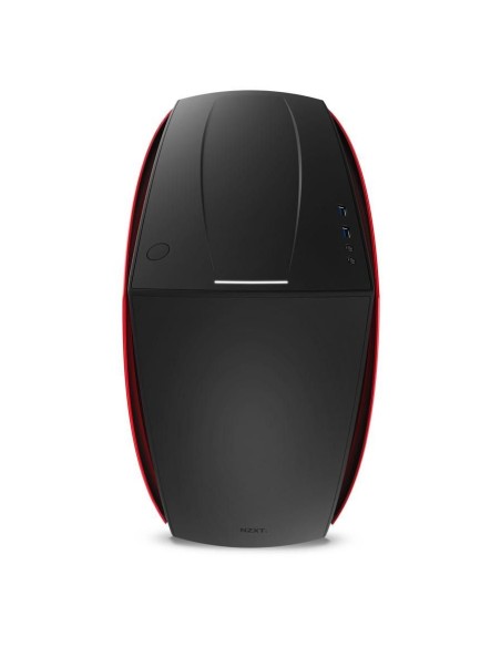 NZXT Manta Mini Tower Negro, Rojo