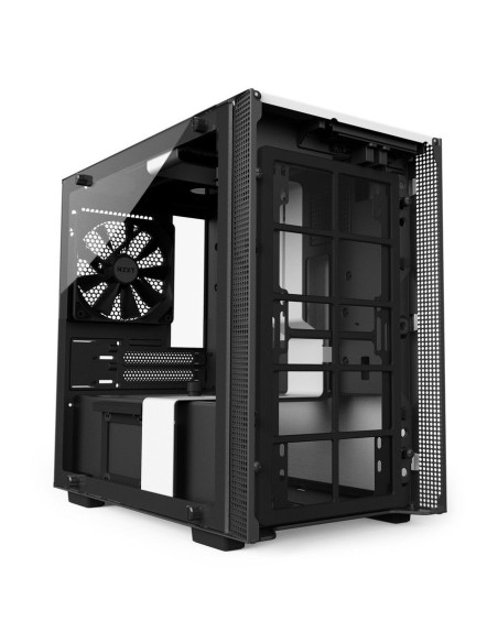 NZXT H200i Mini Tower Negro, Blanco