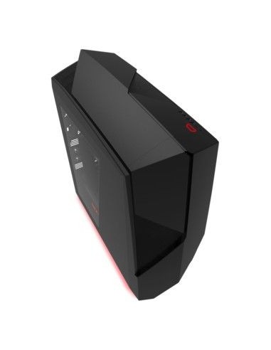 NZXT Noctis 450 Midi Tower Negro, Rojo