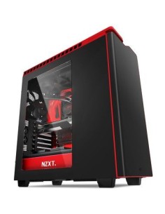 NZXT H440 Midi Tower Negro, Rojo