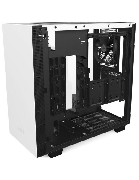 NZXT H400 Mini Tower Negro, Blanco