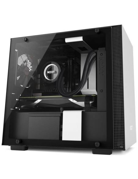 NZXT H200 Mini Tower Blanco