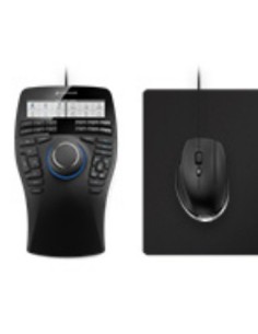 3Dconnexion SpaceMouse Enterprise Kit ratón mano derecha USB tipo A Laser 8200 DPI