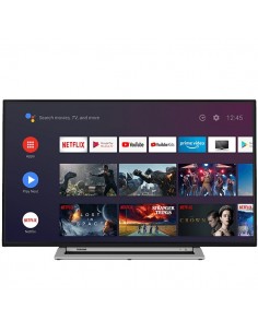Toshiba 43UA3A63DG Televisor 109,2 cm (43") 4K Ultra HD Smart TV Wifi Negro, Gris