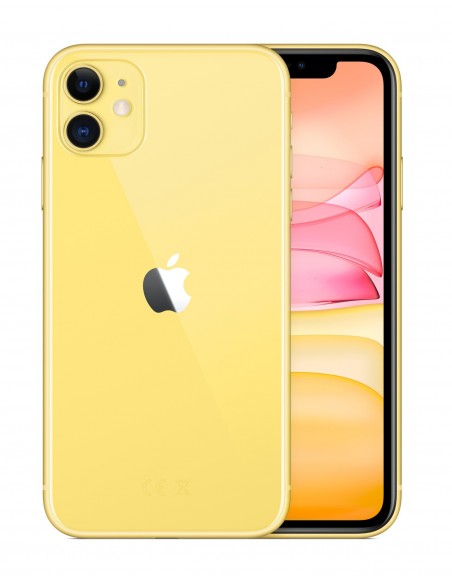 Apple iPhone 11 15,5 cm (6.1") SIM doble iOS 14 4G 256 GB Amarillo